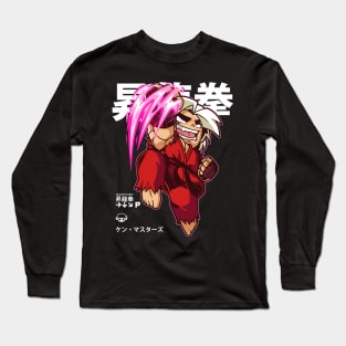 Evil Chibi Shoryuken Long Sleeve T-Shirt